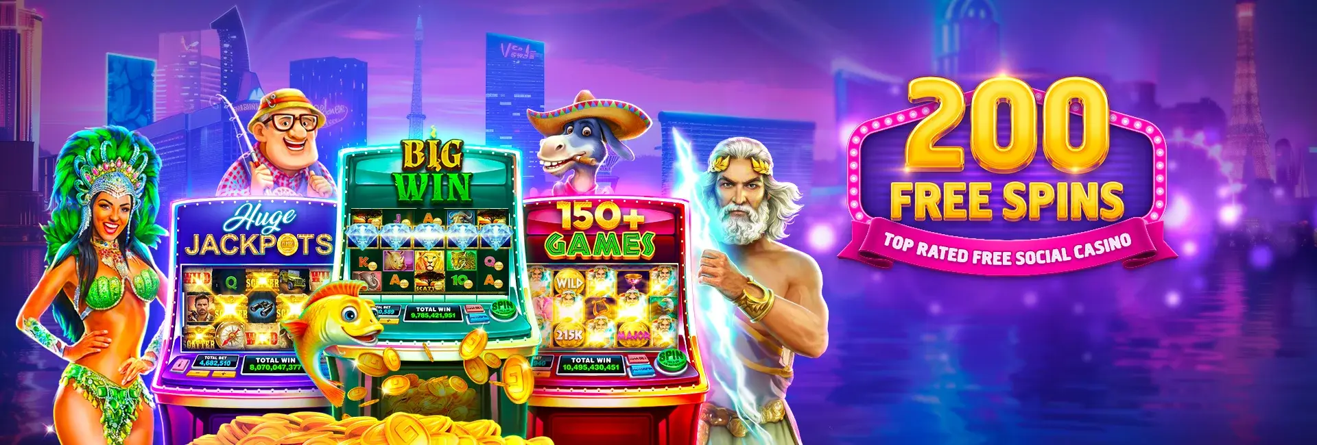 Banner: Free Slots With Bonus Casino1 icu